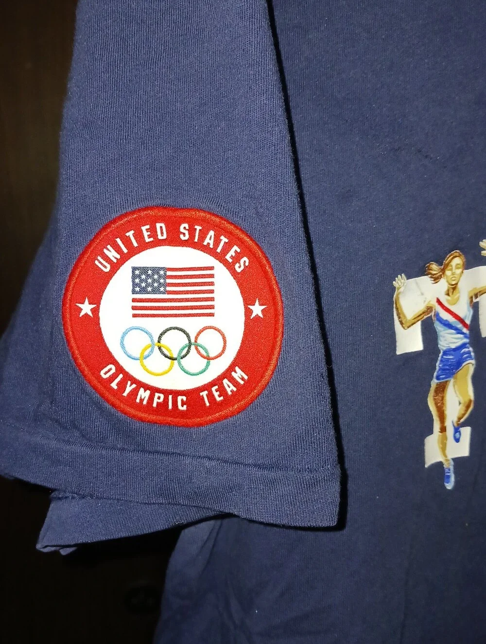 Polo by Ralph Lauren Navy Tokyo Olympic Graphic Tee